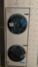 美的（Midea）洗烘套裝 10KG滾筒洗衣機+變頻熱泵烘干機【清風(fēng)明月2.0洗烘塔】MGH20A-W+AIR 純平全嵌 國家補貼 曬單實拍圖