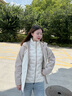 波司登2025新款沖鋒衣鵝絨服女短款三合一防風(fēng)防水保暖外套B250331302 初雪白/砂巖啡|8F10/7C42|8F1A XS 155/80A 體重約100斤以內(nèi) 曬單實拍圖