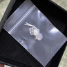 韓式都品幻彩玫瑰耳釘耳環(huán)女小眾雙耳洞感耳圈耳飾2025新款設(shè)計(jì)耳扣 幻彩玫瑰花耳線 曬單實(shí)拍圖
