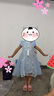 迪士尼女童愛(ài)莎公主連衣裙子新品連衣裙子女童夏季裝2025新中式旗袍漢服 曬單實(shí)拍圖