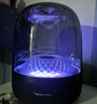 哈曼卡頓（Harman/Kardon）琉璃4代音響Aura Studio 4 音樂琉璃3代升級(jí)款360度環(huán)繞立體聲菱形氛圍燈效電腦藍(lán)牙音箱禮物 琉璃4代黑色【贈(zèng)底座+防塵蓋】 曬單實(shí)拍圖