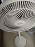 美的（Midea）電風(fēng)扇 家用七葉立式落地扇宿舍臥室輕音節(jié)能搖頭桌面小風(fēng)扇大風(fēng)力空氣循環(huán)風(fēng)扇 SAF30AC  曬單實(shí)拍圖