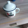 拜杰搪瓷缸子搪瓷杯勞動最光榮懷舊杯子茶茶缸帶蓋大號喝水杯500ml 曬單實拍圖