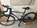 坎普（CAMP）ADVENTURE冒險(xiǎn)者4代彎把公路車越野單車碳纖維前叉油碟礫石自行車 海王星藍(lán) 18速 490碼 700c 曬單實(shí)拍圖
