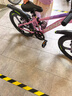 鳳凰（Phoenix）兒童山地自行車5-16歲女男孩減震變速20寸粉色 適合身高130-150cm 曬單實拍圖