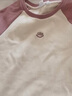 GAP女裝2025春季新款刺繡logo撞色插肩長(cháng)袖T恤彈力休閑上衣730213 曬單實(shí)拍圖