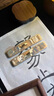 張小鳳黃銅鎮(zhèn)尺紙鎮(zhèn)紙毛筆文房四寶壓宣紙鎮(zhèn)尺書(shū)法禮物鎮(zhèn)尺書(shū)法擺件文房用品 云山青鎮(zhèn)尺禮盒 曬單實(shí)拍圖