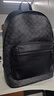 蔻馳（COACH）【品牌直供】男士WEST大號(hào)黑色雙肩包CV925QBMI5 七夕禮物 送男友 曬單實(shí)拍圖