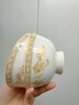 傳世瓷碗碟套裝家用景德鎮(zhèn)歐式骨瓷碗筷陶瓷器吃飯?zhí)淄氡P子中式 天鵝湖60件 60頭豪華套裝 曬單實拍圖