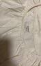 茵曼法式全棉刺繡襯衫夏季女裝百搭度假短袖襯衣 米杏色-18525810  M 曬單實拍圖