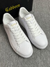 CABBEEN卡賓網(wǎng)紅小白鞋男鞋透氣平底板鞋男春季百搭男士運動(dòng)休閑鞋男 320120551002-Z白色 41 曬單實(shí)拍圖