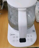 美的（Midea）養(yǎng)生壺 1.5L全自動煮茶壺 24h預約燒水壺 12小時智能恒溫 11檔控溫電熱水壺 花茶壺煮茶器MK-Y12Q 曬單實拍圖