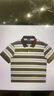 江南先生NewJNXS 動(dòng)物哲學(xué)美式復古條紋polo短袖t長(cháng)短款寬松上衣 杏綠條紋女款 S 曬單實(shí)拍圖