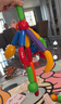 MAGFORMERS麥格弗stick-o磁力棒拼裝積木兒童早教磁鐵金寶貝玩具益智18月 902009躲貓熊10片 曬單實(shí)拍圖