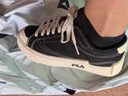 FILA FUSION斐樂男鞋POP帆布鞋潮牌男子潮流板鞋街拍運(yùn)動(dòng)休閑鞋男 黑-BK 41 曬單實(shí)拍圖