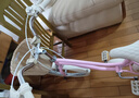 兒童自行車(chē)童車(chē)3-5-7-9歲男女復(fù)古英倫風(fēng)折疊腳踏車(chē)12/14/16/18寸 14寸 折疊【公主粉】米胎后座禮包 曬單實(shí)拍圖