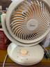 美的（Midea）【小型風(fēng)扇】輕音臺式桌面空氣循環(huán)扇家用柔風(fēng)電風(fēng)扇宿舍辦公迷你臺扇落地扇空調(diào)伴侶 GAF18AD 曬單實拍圖