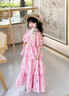 卡怡兒女童夏裝連衣裙2025新款兒童洋氣超仙薄款公主裙女孩夏季寶寶裙子 2353粉色 送鎖骨項鏈+珍珠發(fā)箍 120 曬單實(shí)拍圖