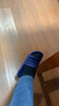 havaianas哈唯納Stradi 鏤空條紋一字拖情侶外穿拖鞋簡約浴室拖 0555-深藍色 41-42 巴西碼 曬單實拍圖