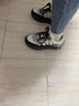FILA 斐樂官方女鞋CARROT摩登板鞋蘿卜鞋休閑厚底鞋子女 初雪白/黑-PB 40 曬單實拍圖