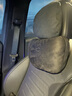 suvmch奔馳汽車(chē)頭枕S級(jí)邁巴赫護(hù)頸枕E300LC260L腰靠GLC車(chē)內(nèi)裝飾用品大全 奔馳頭枕+腰靠一套裝 【尊貴黑】 曬單實(shí)拍圖