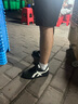 啄木鳥(niǎo)板鞋男新款高級(jí)感翻毛皮運(yùn)動(dòng)休閑德訓(xùn)鞋子男小眾原創(chuàng)潮牌平板男鞋 黑色 42 曬單實(shí)拍圖