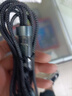 昊微120W超級快充三合一數據線加長手機充電線帶USB頭6A閃充車用線適用于華為榮耀100/70蘋果13pro小米 【單條體驗裝】一拖三編織線/防折耐用 1.2米 曬單實拍圖