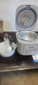 美的（Midea）電飯煲電飯鍋家用商用柴火飯多功能預(yù)約小型迷你煮飯2-3-4-5-8人大容量快煮飯不銹鋼內(nèi)膽不易粘鍋 0涂層 3L 母嬰級316L不銹鋼內(nèi)膽卡其灰偏白 曬單實拍圖