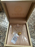 京越隆999足金輕松熊黃金轉運珠可愛(ài)卡通小熊 3D硬金手繩情侶款生日送禮 黃金輕松熊頭吊墜約0.8-0.9g+18K金項鏈 曬單實(shí)拍圖