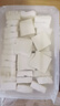 正宗長沙臭豆腐生胚自炸黑色半成品商用批發(fā)擺攤湖南特產(chǎn)油炸零食 白色40片（送湯醬料） 曬單實拍圖