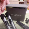 Amoi/夏新H6 聲卡音響家庭KTV雙話筒戶外便攜式重低音藍(lán)牙K歌樂器直播音箱 送話筒配件+2個無線話筒+遙控器+軟墊提手+充電線 曬單實(shí)拍圖