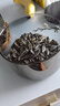 君莊新款茶洗耐熱玻璃煮茶杯消毒鍋帶蓋大號(hào)杯洗盆水盂茶道六君子配件 鉛灰竹蓋茶洗（梅花款） 曬單實(shí)拍圖