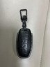 HAPOWER25款比亞迪秦L漢L唐L元UP元Pro/PLUS真皮鑰匙套包殼汽車配件用品 比亞迪A款【墨韻黑+鋅合金掛扣】 【輕奢定制】真皮鑰匙套 曬單實(shí)拍圖