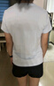 安踏速干套裝丨運動短袖短褲兩件套女夏季冰絲跑步吸濕透氣羽毛球服 曬單實拍圖