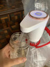 耐吉佳德國抽水器桶裝水壓水器飲水機神器雙泵自動(dòng)電動(dòng)取水器上水器水泵 白色【雙水泵+雙口出水+藍光燈】 曬單實(shí)拍圖