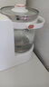 貝貝鴨原裝調(diào)奶器配件恒溫調(diào)奶器玻璃水壺嬰兒沖奶器玻璃杯玻璃瓶帶蓋子 K01玻璃單壺（不含蓋） 3L 曬單實(shí)拍圖