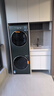 美的（Midea）洗烘套裝 10KG滾筒洗衣機+全變頻熱泵烘干機【清風(fēng)明月2.0洗烘塔】MGH20A-G+MAX純平全嵌 國家補貼 曬單實拍圖