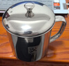 金鑰匙（GOLDEN KEY）316不銹鋼兒童口杯學(xué)生水杯防摔茶杯(單層帶蓋）GK-KB90-G316 曬單實(shí)拍圖
