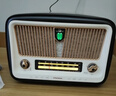 熊貓1936臺式D-85復古藍牙實木收音機木質(zhì)音響桌面音箱全波段光纖插卡U盤 曬單實拍圖