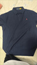 LAUREN RALPH LAUREN拉夫勞倫polo衫男士純棉翻領(lǐng)短袖t恤小馬標(biāo)刺繡經(jīng)典百搭半袖體恤 寶藍(lán)色紅標(biāo) M 歐碼125-145斤 曬單實(shí)拍圖