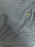 NVWNK新疆棉100%純棉長袖t恤男春秋新款寬松休閑圓領(lǐng)衛(wèi)衣男薄打底衫潮 248-灰藍(lán) L 建議120-140斤 曬單實拍圖