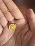 潮宏基 臻金臻鉆花開富貴5G花絲黃金項(xiàng)鏈女雙面可轉(zhuǎn)動(dòng)送女友生日禮物YD 鏈長約42cm+延長鏈 曬單實(shí)拍圖