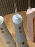 博皓（prooral）電動(dòng)沖牙器家用洗牙器沖洗器水牙線清理牙齒器牙縫深度清潔牙垢去除工具剔牙周炎正畸呵護(hù)5025plus 瓷白 |智能屏顯 |270ml水箱 曬單實(shí)拍圖