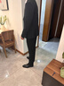 CEO雅戈?duì)?025夏季西裝男套裝商務(wù)正裝意式西服三件套高端時(shí)尚新郎結(jié) 暗影黑(西服+馬甲+西褲，送領(lǐng)帶) 3XL 56 曬單實(shí)拍圖