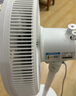 美的（Midea）電風(fēng)扇 家用七葉立式落地扇宿舍臥室輕音節(jié)能搖頭桌面小風(fēng)扇大風(fēng)力空氣循環(huán)風(fēng)扇 SAF30AC  曬單實(shí)拍圖