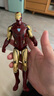 漫威（MARVEL）手辦7寸鋼鐵俠MK85160802可動模型手辦擺件男孩生日禮物 曬單實拍圖