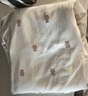 Mom Jane哺乳上衣秋衣T恤莫代爾睡衣孕婦春秋款棉產(chǎn)后喂奶月子服免穿文胸 白印小熊（柔滑莫代爾）可拆罩杯 L 建議體重(110-140斤) 曬單實(shí)拍圖