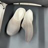 卡賓4D打印拖鞋男夏季官方正品包頭休閑半拖洞洞鞋鏤空透氣防滑沙灘鞋 灰白 41 曬單實(shí)拍圖