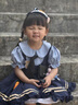 G.DUCKKIDS童裝洛麗塔公主裙女童連衣裙夏季朱迪兔子警官兒童裙子生日蓬蓬裙 裙子 130 尺碼7~8歲【120-130cm】 曬單實拍圖