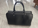 GDGX旅行包男真皮男士手提包大容量商務(wù)短途出差行李包時(shí)尚簡(jiǎn)約男包 黑色 45*19.5*29cm 曬單實(shí)拍圖